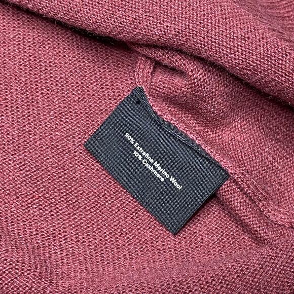 Summersalt Knit Hooded Sweater Cashmere Merino Wool Pullover Cozy Lounge Flaw S - Picture 7 of 11